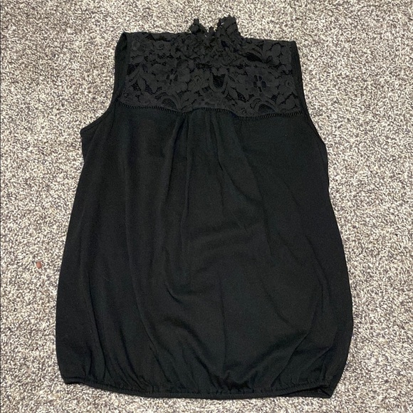New York & Company Tops - Black Lace Tank/Blouse by NY & Co